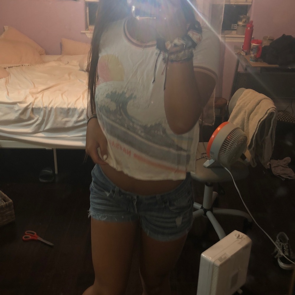 sunset bahamas wave shirt